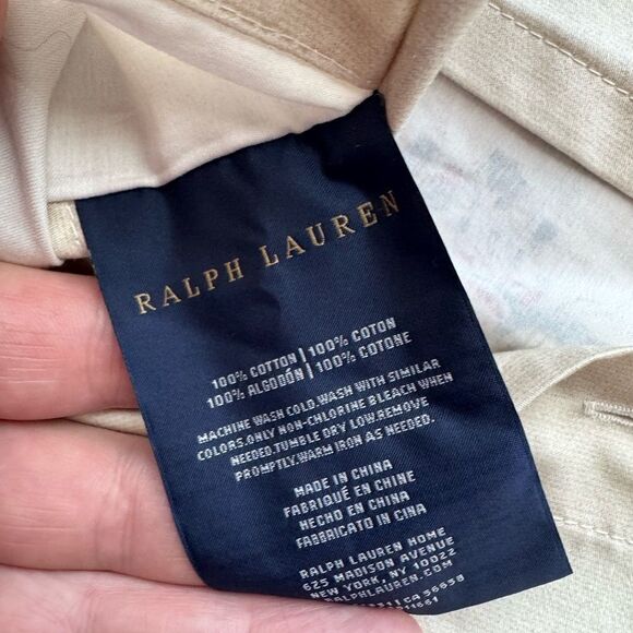 RALPH LAUREN ISLESBORO FERNHILL PAISLEY FLORAL 100% COTTON EUROPEAN SHAM CASES - Picture 3 of 11